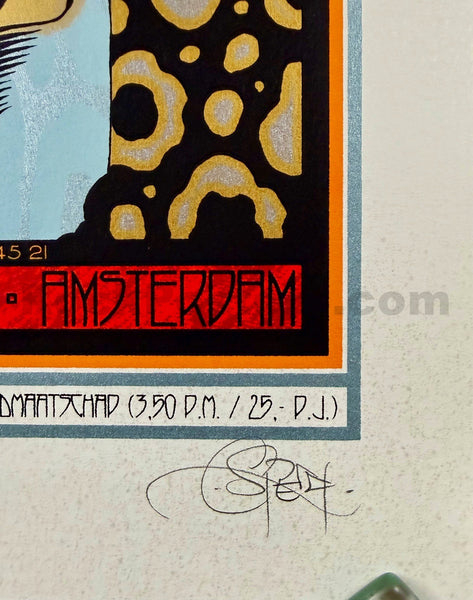 Band of Horses - Amsterdam '11 - Chuck Sperry - Speckled Egg Edition - Mint - SF Rock Posters & Collectibles