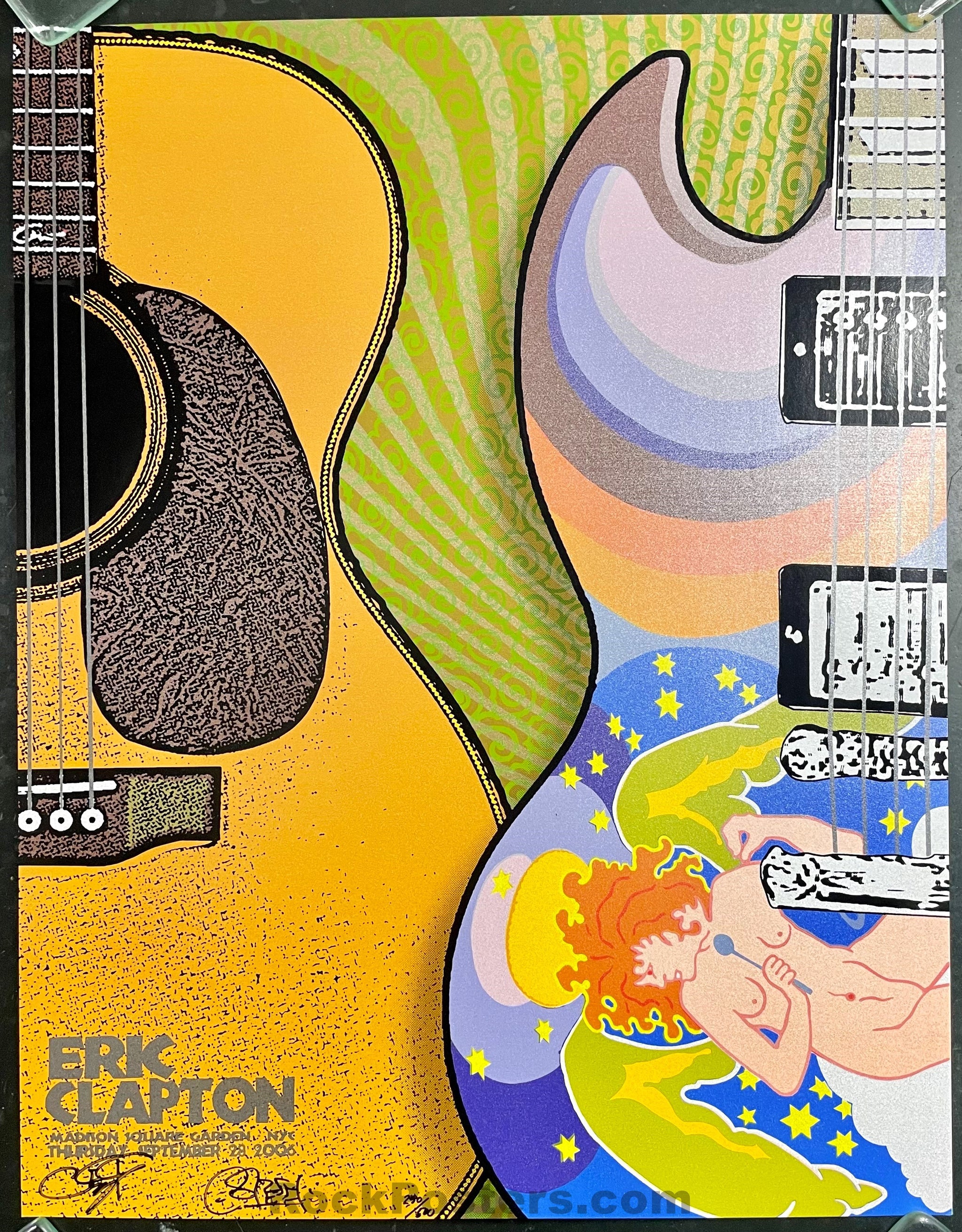 AUCTION - Eric Clapton - New York City '06 - Chuck Sperry