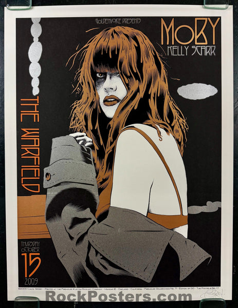 AUCTION - Moby - San Francisco '09 - 1st Edition - Chuck Sperry - Near Mint