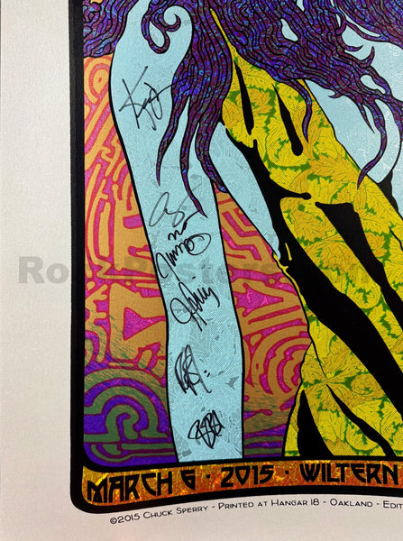 Umphrey's McGee - Los Angeles '15 - Chuck Sperry - 1st Edition - Mint - SF Rock Posters & Collectibles