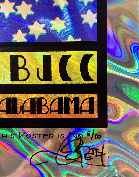 Widespread Panic - Birmingham '16 - Chuck Sperry - Lava Foil - Mint - SF Rock Posters & Collectibles