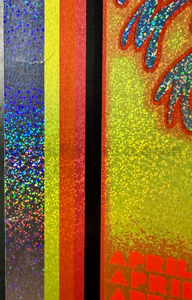 AUCTION - Widespread Panic - 25th Anniversary Tour - Chuck Sperry - Sparkle Foil - Near Mint Minus - SF Rock Posters & Collectibles