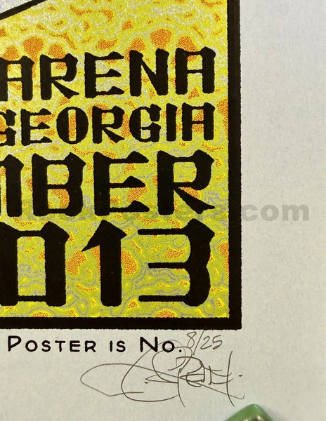 Widespread Panic - Atlanta '13 - Chuck Sperry - Opal Edition - Mint - SF Rock Posters & Collectibles