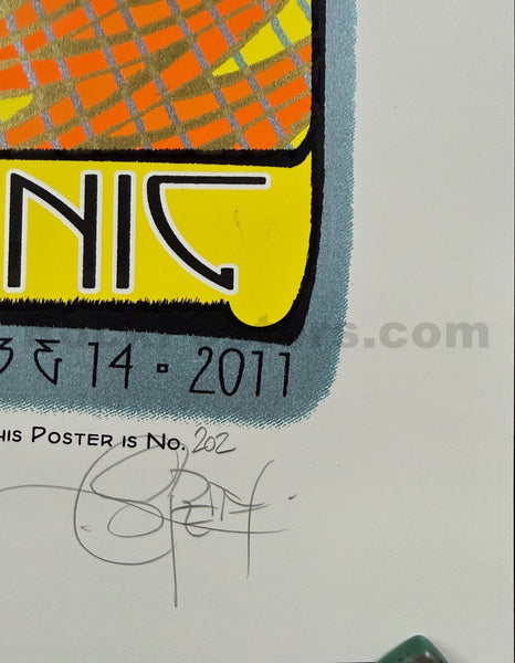 AUCTION - Widespread Panic - Los Angeles '11 - Chuck Sperry - 1st Edition - Mint - SF Rock Posters & Collectibles