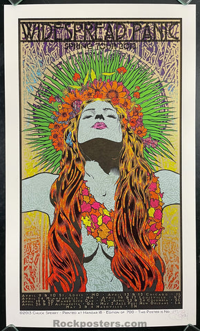 AUCTION - Widespread Panic - Spring Tour '13 - Chuck Sperry - 1st Edition - Mint