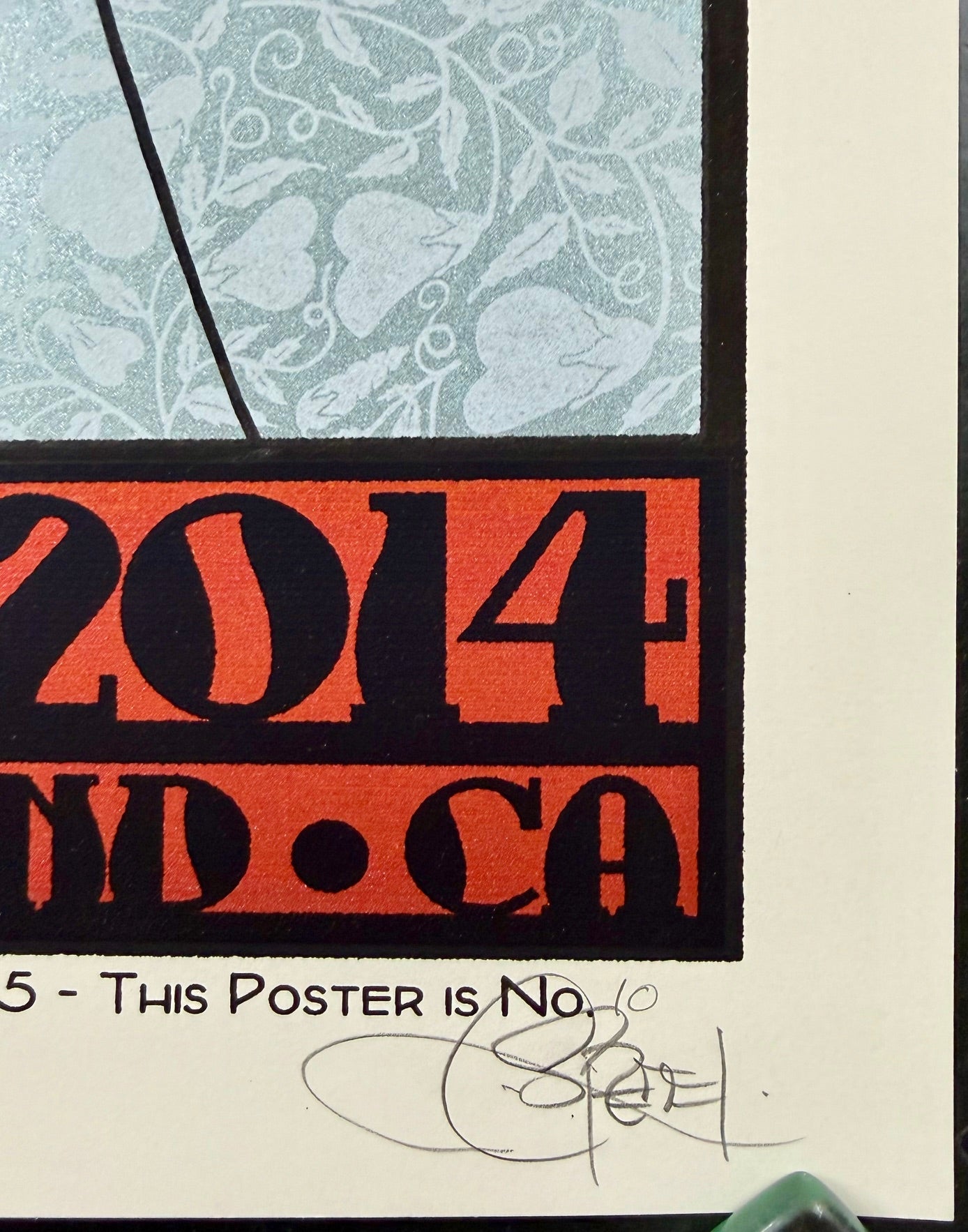 The Black Keys - Oakland '14 - Chuck Sperry - 1st Edition - Mint