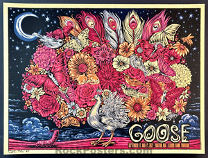 AUCTION - Goose - Boston '23 - Todd Slater - Caterpillar Metamorphosis - Artist Proof Edition - Mint