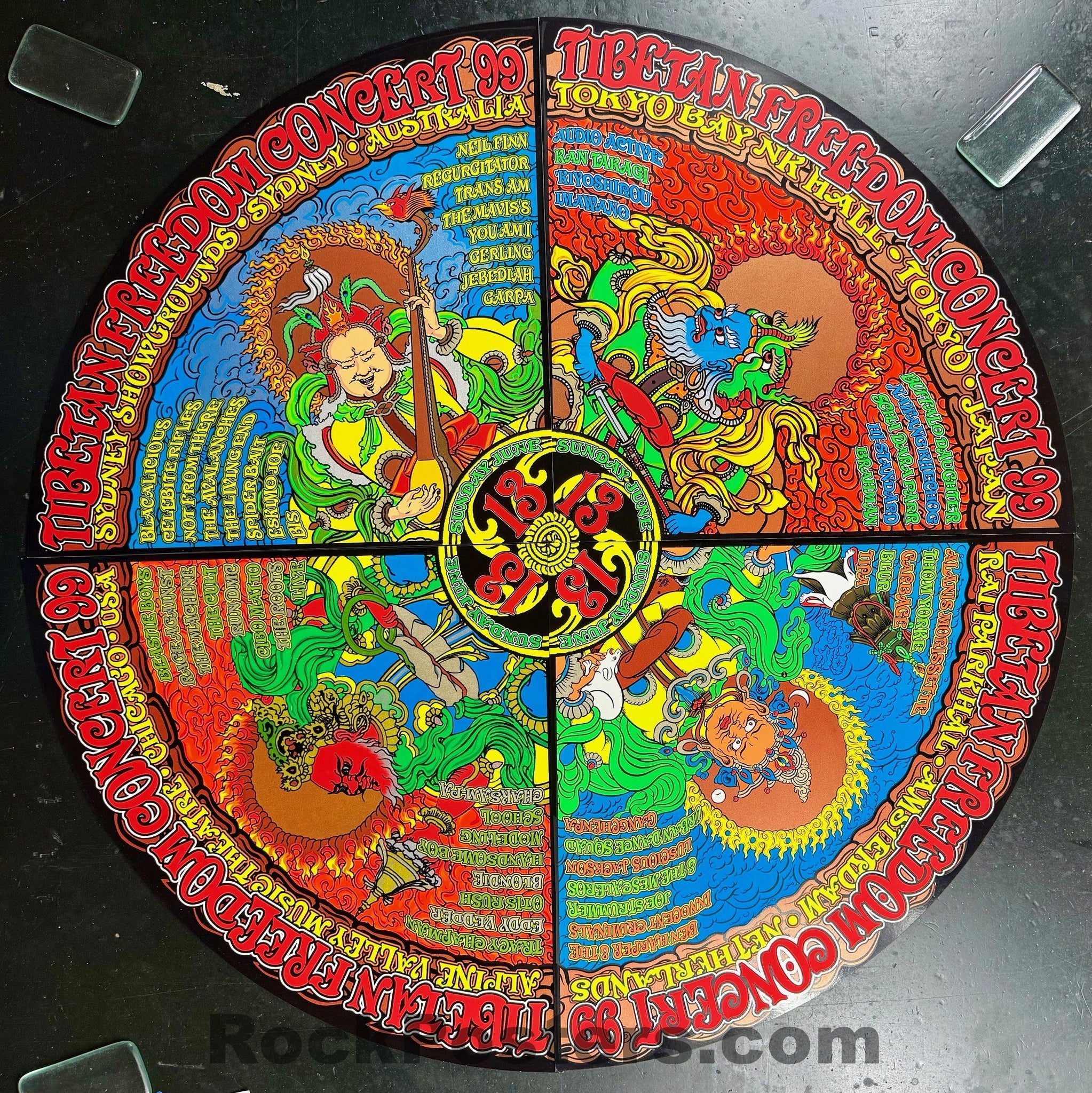 AUCTION - Tibetan Freedom '99 - 1st Edition - Donovan/Forbes/Shaw/Sperry - Near Mint