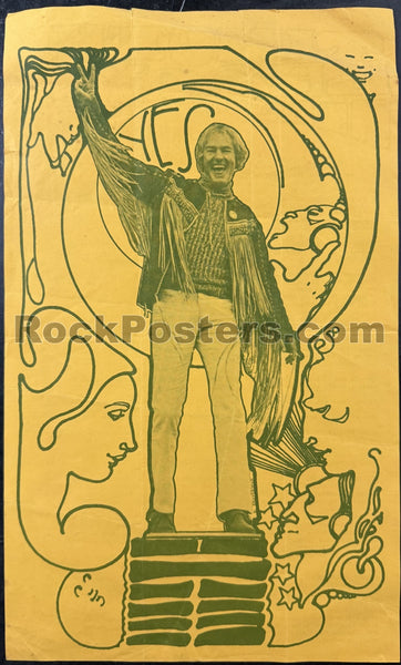 AUCTION - Timothy Leary -  Holding Together - 1970 Broadside - Excellent