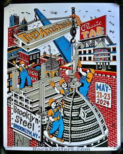 AUCTION - Trey Anastasio Band/Phish - Brooklyn '24 - Jim Pollock - Artist Edition of 100 - Mint