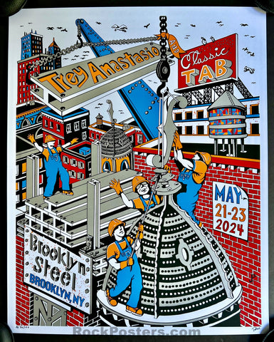 AUCTION - Trey Anastasio Band/Phish - Brooklyn '24 - Jim Pollock - Artist Edition of 100 - Mint