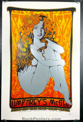 AUCTION - Umphrey's McGee - Oakland '14 - Chuck Sperry - 1st Edition - Mint