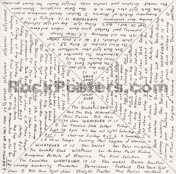 AUCTION - Whatever It Is - S.F. State College Acid Test - 1966 Handbill - Near Mint
