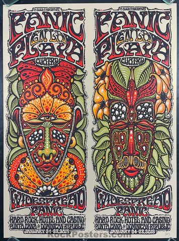 Widespread Panic - Jeff Wood -  Punta Cana Quatro '15 - Uncut Set - Mint