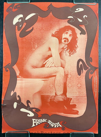 AUCTION - Frank Zappa - Zappa Krappa - 1967 Poster - Osiris Visions - Very Good