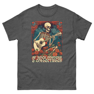 Rockposters.com - Grateful Poster (Main Edition) Men's T-Shirt - Charcoal Heather