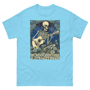 Rockposters.com - Grateful Poster (Sky Blue Variant) Men's T-Shirt - Sky Blue