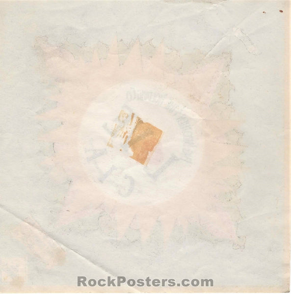 AOR 2.214 - Janis Joplin Big Brother - 1966  Handbill - Rock Garden - Excellent