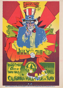 AUCTION - AOR 2.149 - Blue Cheer Sopwith Camel - 1967 Handbill - California Hall - Near Mint