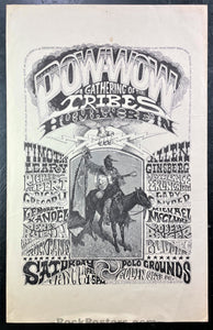 AUCTION - AOR-2.215 - Grateful Dead Timothy Leary - The Human Be-In - 1967 Poster - Golden Gate Park  - Very Good