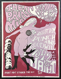 AUCTION - AOR 2.353 - Print Mint - 1966 Poster - Haight Street Opening - Near Mint Minus