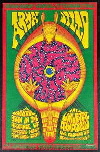 AUCTION - AOR 4.169 - 1969 Poster - Armadillo - Excellent