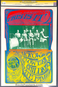 AUCTION - AOR 2.261 - Sparrow - 1967 Poster - Mouse Signed - Regency Ballroom - CGC Graded 9.8