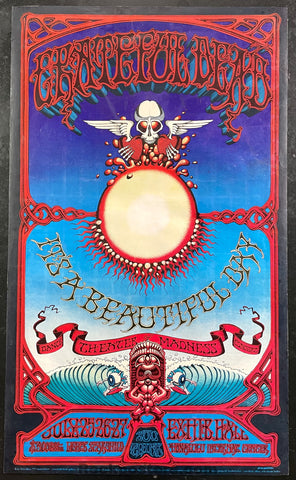 AUCTION - AOR 3.116 - Grateful Dead - Hawaiian Aoxomoxoa - 1968 Poster - Very Good