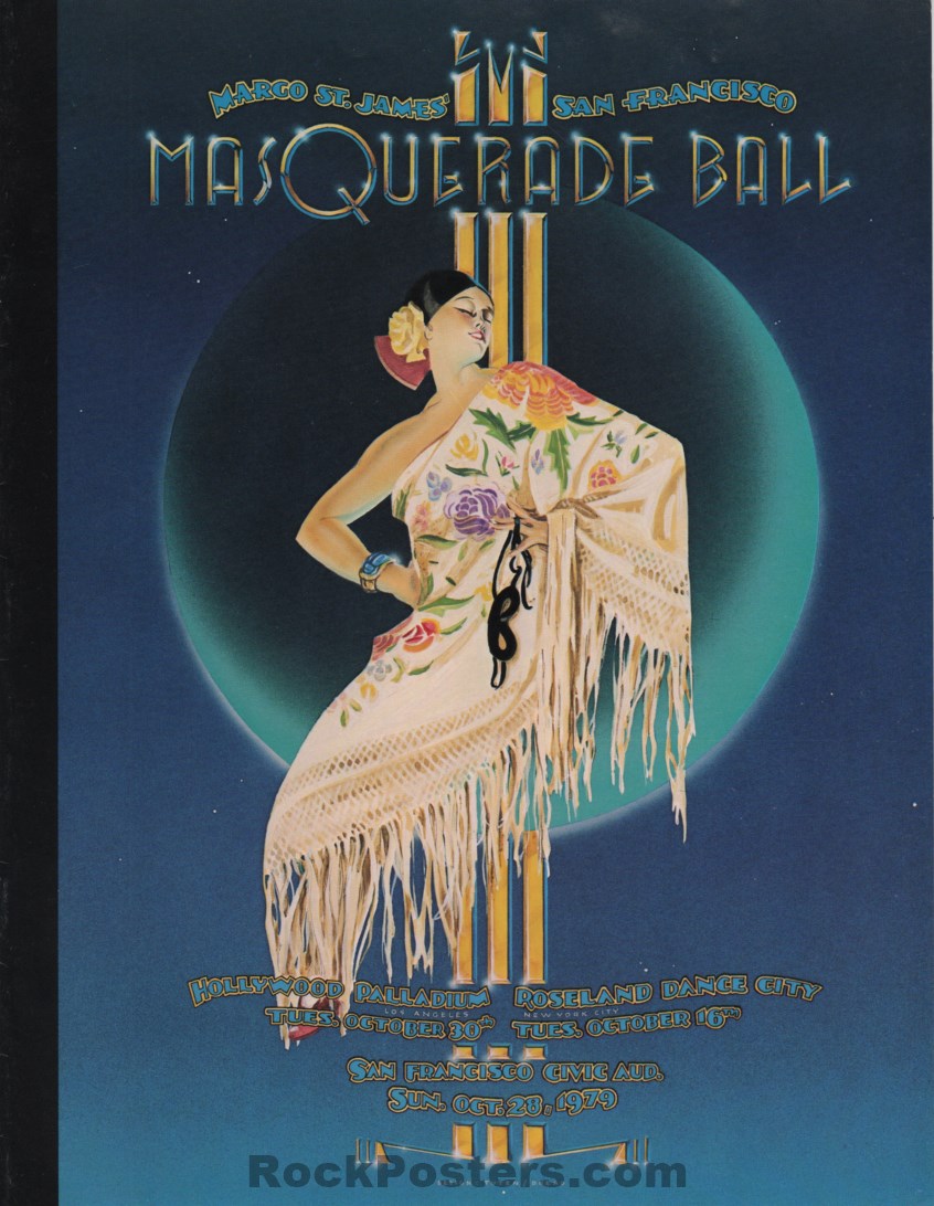 AOR 4.60 - Masquerade Ball - 1970 Program - Hollywood Palladium - Near Mint Minus