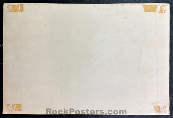 AUCTION - Armadillo Grand Opening - 1970 Poster - Jim Franklin - Excellent