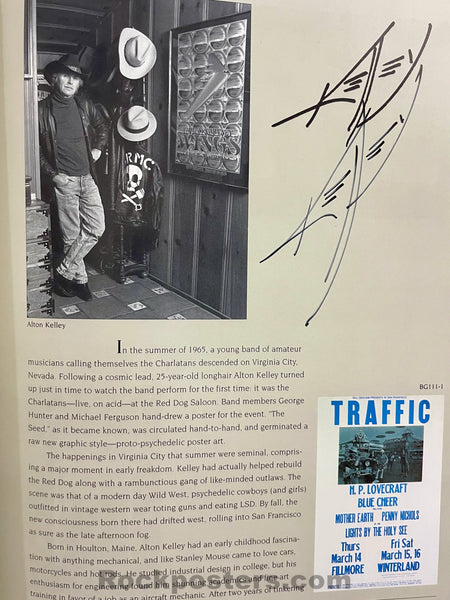 Auction - The Art of the Fillmore - Mouse, Kelley, Byrd - Conklin, MacLean & More Signed - Hardbound 1st Printing - Near Mint