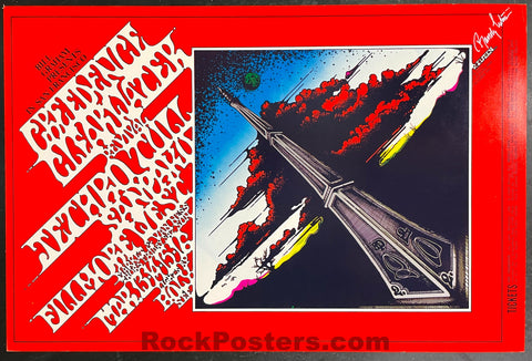 2011 Furthur - Mountain View Lenticular Concert Poster by Michael Ever