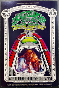 AUCTION - BG-165 - Janis Joplin & Her Band - 1969 Poster - Winterland - Near Mint