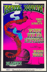 AUCTION - BG-167 - Procol Harum Buddy Miles - 1969 Poster - Fillmore West - Near Mint