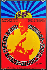 AUCTION - BG-175 - Steve Miller Blues Band - Randy Tuten Signed - 1969 Poster - Fillmore Auditorium - Near  Mint Minus