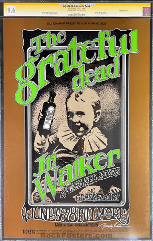 AUCTION - BG-176 - The Grateful Dead - Randy Tuten Signed - 1969 Poster - Fillmore West - CGC Graded 9.6