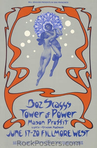 BG285 - Boz Scaggs Poster - Fillmore Auditorium (17-Jun-71) Condition - Excellent