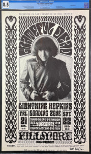 AUCTION - BG-32 - The Grateful Dead - Wes Wilson Signed - 1966 Poster - Fillmore Auditorium - CGC Graded 8.5