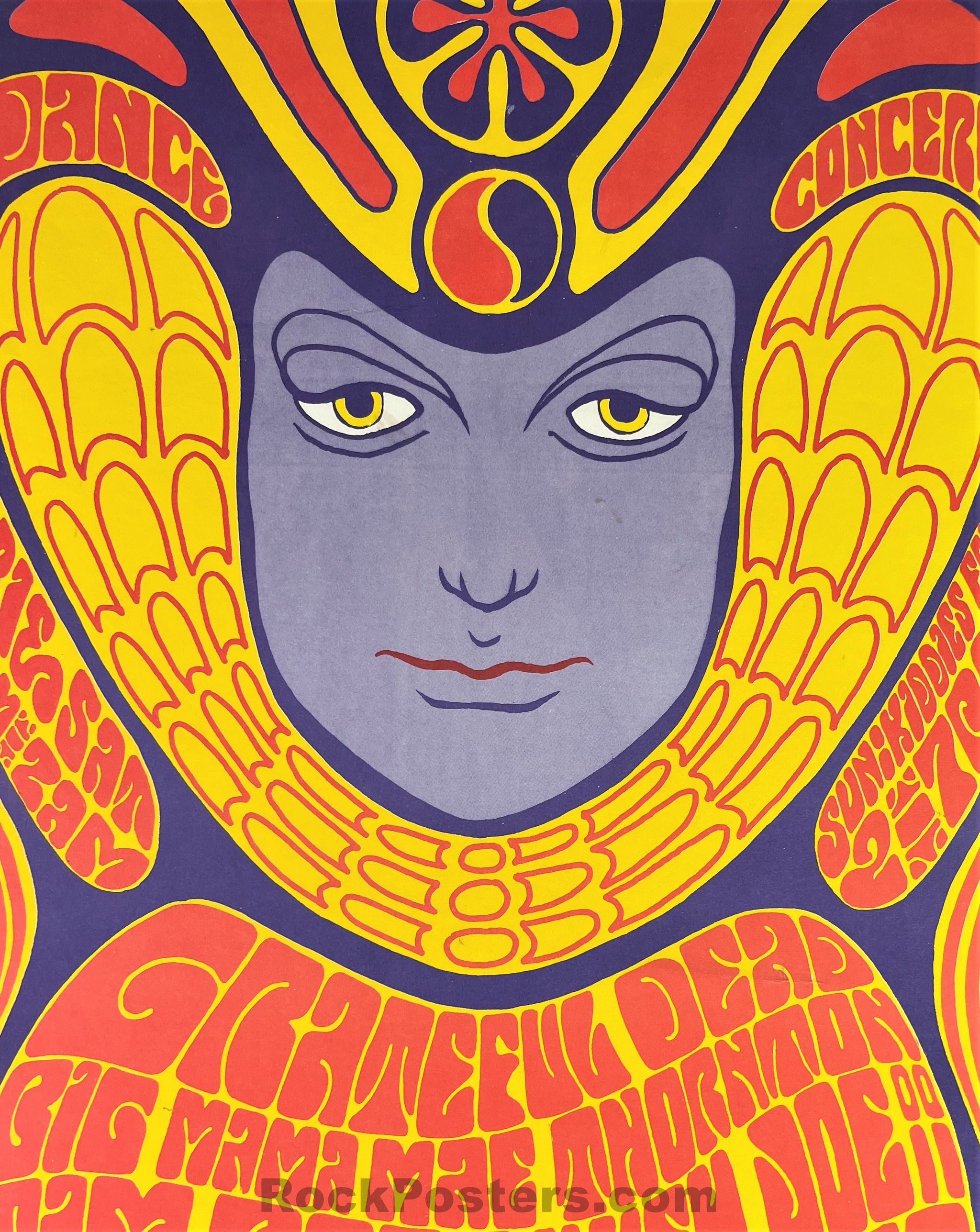AUCTION - BG-41 - Grateful Dead - Wes Wilson - 1966 Poster