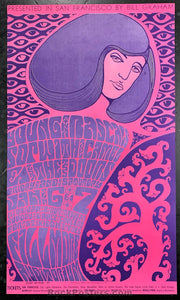 AUCTION - BG-44 - The Doors - 1967 Poster - Fillmore Auditorium - Near Mint