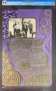 AUCTION - BG-46 - Butterfield Blues Band - 1967 Poster - Fillmore Auditorium - CGC Graded 9.8