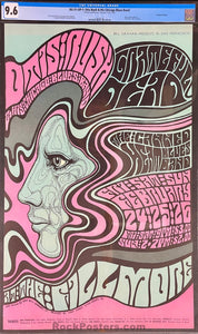 BG-51 - Grateful Dead - Wes Wilson - 1967 Poster - Fillmore Auditorium - CGC Graded 9.6