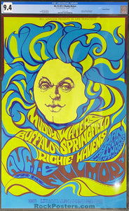 AUCTION - BG-76 - Buffalo Springfield - Bonnie MacLean - 1967 Poster - Fillmore Auditorium - CGC Graded 9.4