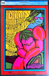 BG-93 - The Doors - 1967 Poster - Fillmore & Winterland - CGC Graded 9.8