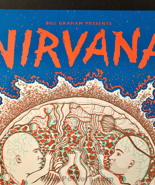 AUCTION - BGP-90 - Nirvana Oakland 1993 - Harry Rossit 1st Edition - Excellent