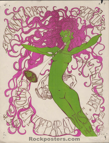 AUCTION - Boston Tea Party - Beacon Street Union - 1967 Handbill - Very Good
