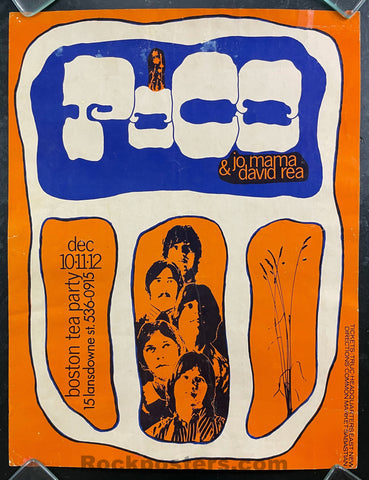 AUCTION - Boston Tea Party - Poco - 1970 Poster - Very Good