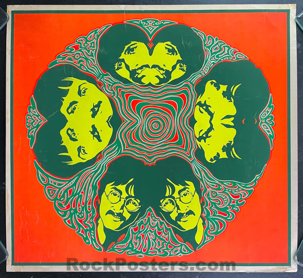 AUCTION - The Beatles - Blacklight Head Shop - 1967 Poster -  Excellent