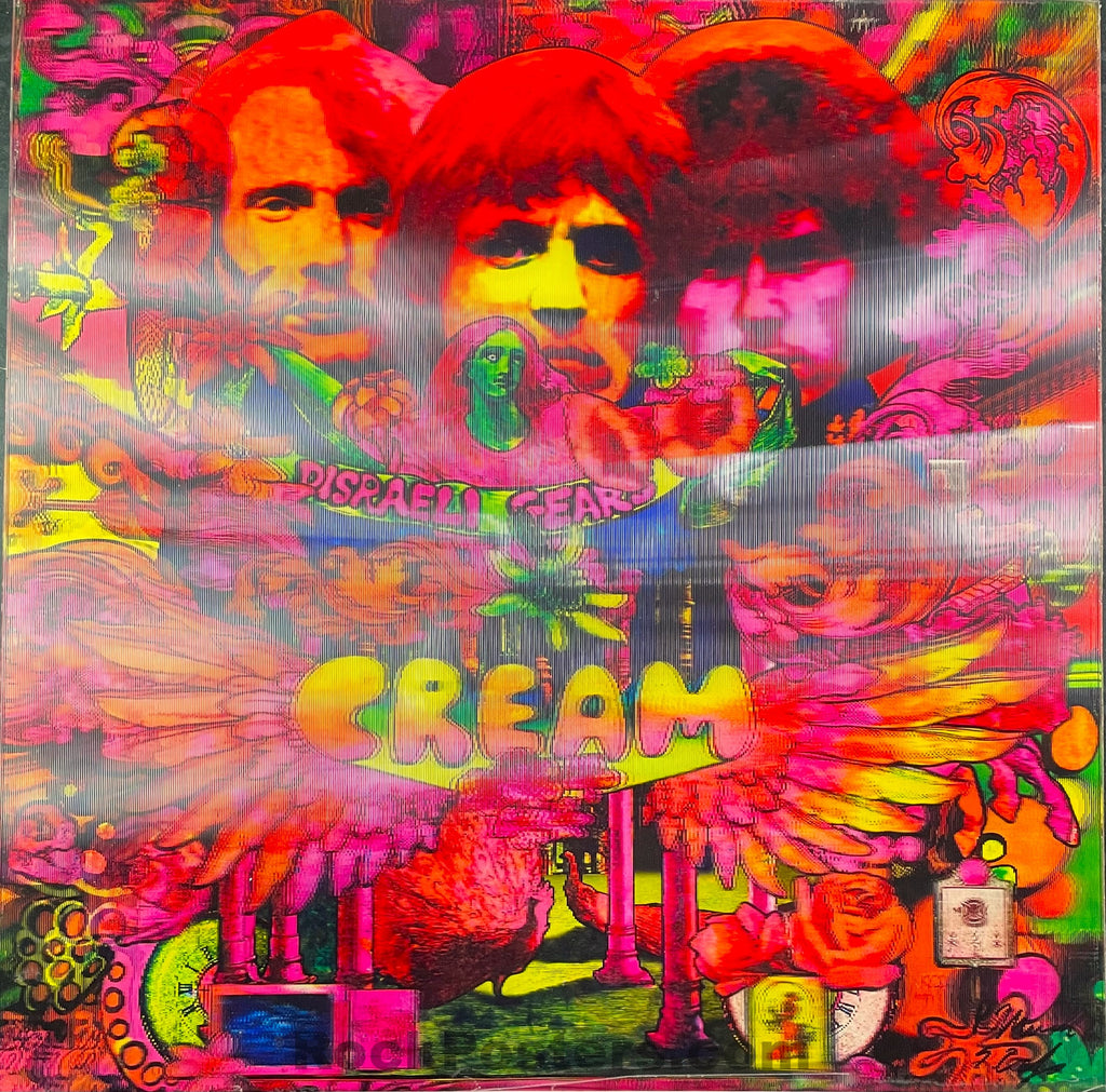 cream disraeli gears zip AUCTION - Martin Sharp - Cream Disraeli Gears - Lenticular Poster