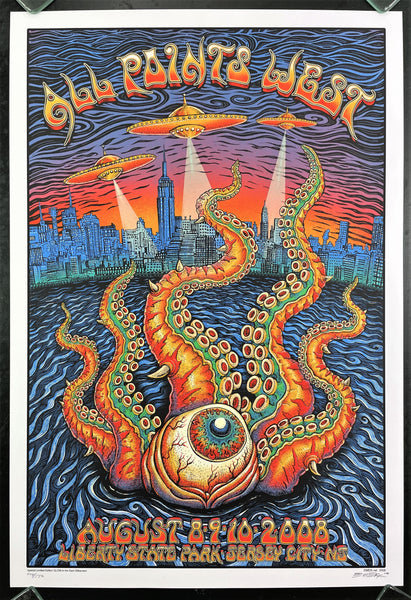 Emek - All Points West - Jersey City '08 - Signed & Numbered - Near Mint Minus